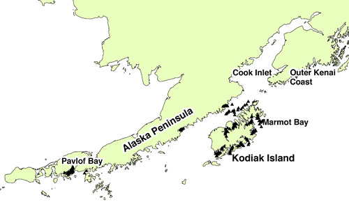 figure 8, haul locations map